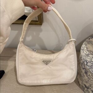 Prada Ivory Shoulder Bag